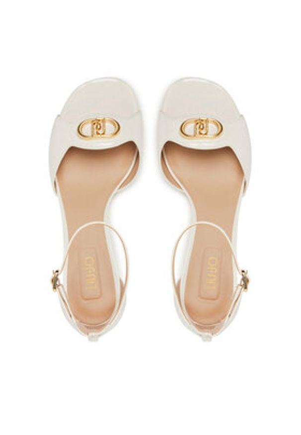 Liu Jo Sandały Ale 07 SA5133 EX004 Biały. Kolor: biały. Materiał: skóra