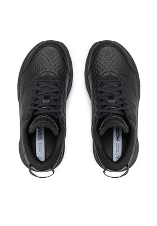 HOKA - Hoka Sneakersy M Bondi Sr 1110520 Czarny. Kolor: czarny. Materiał: skóra