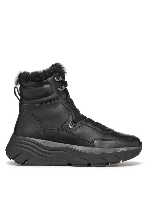 Geox Botki D Diamanta D36UFD 000LM C9999 Czarny. Kolor: czarny. Materiał: skóra