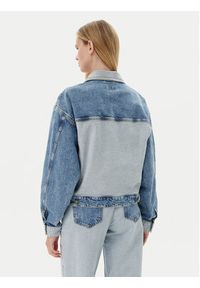 Guess Jeans Kurtka jeansowa W5YN56 D5M56 Niebieski Regular Fit. Kolor: niebieski. Materiał: bawełna #5