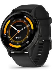 GARMIN - Zegarek sportowy Garmin Venu 3 Czarny (010-02784-01). Kolor: czarny. Styl: sportowy #1