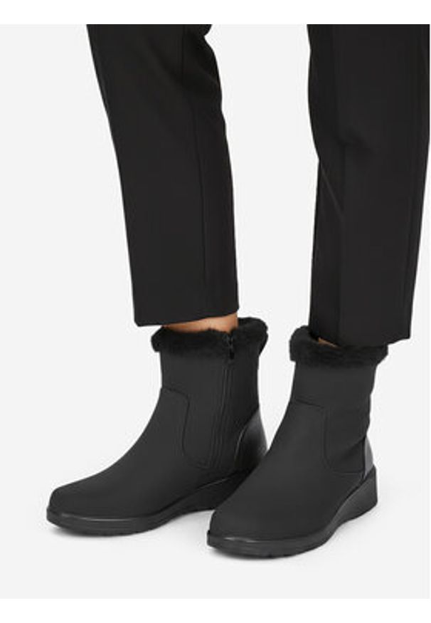Go Soft Botki CEO-CB-LM8 Czarny. Kolor: czarny. Materiał: materiał