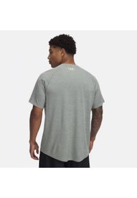 Koszulka szybkoschnąca męska Under Armour Tech Textured SS. Kolor: zielony