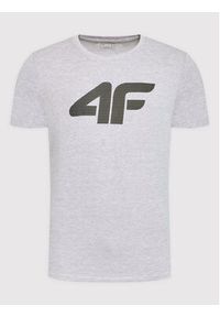 4f - 4F T-Shirt H4Z22-TSM353 Szary Regular Fit. Kolor: szary. Materiał: bawełna #3
