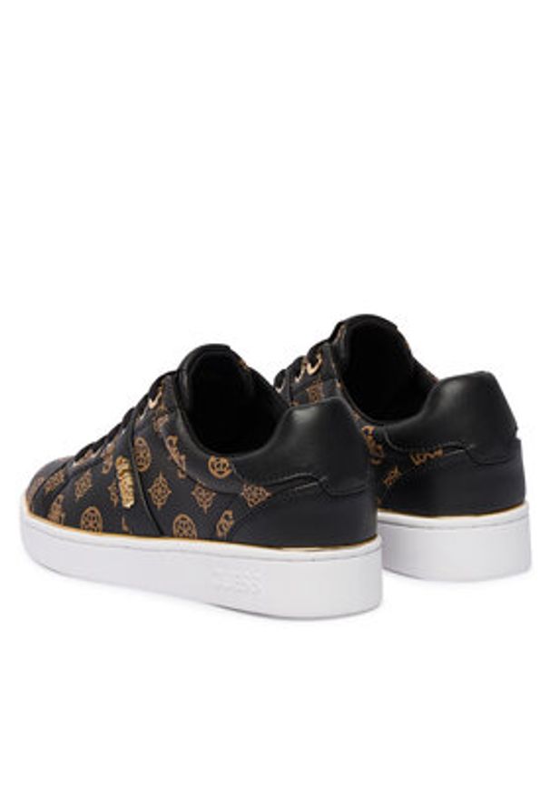 Guess Sneakersy FLFBTZ FAL12 Czarny. Kolor: czarny. Materiał: skóra