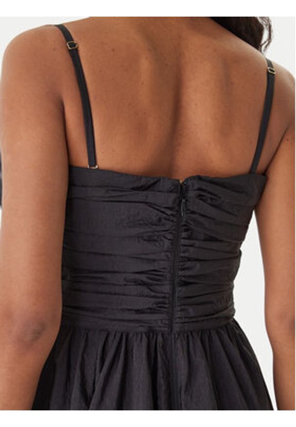 Fracomina Sukienka wieczorowa FQ26SD3010W83101 Czarny Regular Fit. Kolor: czarny. Materiał: syntetyk. Styl: wizytowy