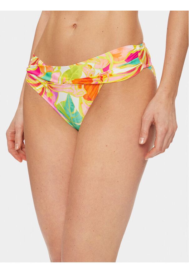 Seafolly Dół od bikini 44320-107 Kolorowy. Materiał: syntetyk. Wzór: kolorowy