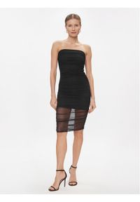 only - ONLY Sukienka koktajlowa 15308024 Czarny Slim Fit. Kolor: czarny. Materiał: syntetyk. Styl: wizytowy
