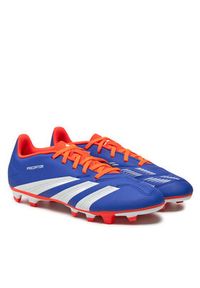 Adidas - adidas Buty do piłki nożnej Predator Club Fxg IF6344 Granatowy. Kolor: niebieski. Materiał: skóra #5