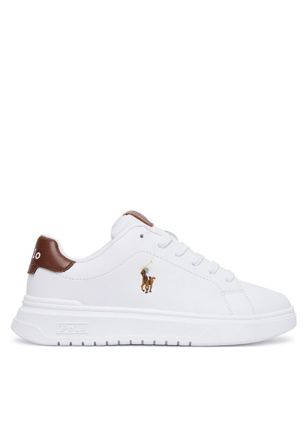 Sneakersy Polo Ralph Lauren. Kolor: biały