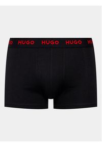 Hugo Komplet 3 par bokserek 50469766 Czarny. Kolor: czarny. Materiał: bawełna