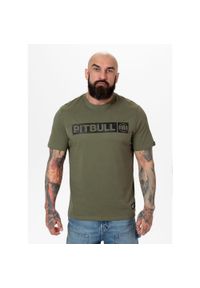 PITBULL - Koszulka męska Pitbull Hilltop. Kolor: czarny, wielokolorowy, zielony #1