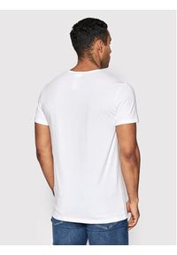 VERSACE - Versace T-Shirt Mc Girocollo Intimo Uomo AUU01005 Biały Slim Fit. Kolor: biały. Materiał: bawełna #3