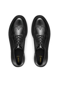 Geox Oxfordy D Serilda D56WYD 00043 C9999 Czarny. Kolor: czarny. Materiał: skóra #4
