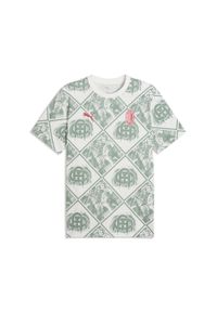 Puma - Męska koszulka AC Milan FtblCulture Printed PUMA. Kolor: biały, wielokolorowy, zielony. Sport: piłka nożna #1