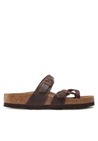 Birkenstock Japonki Mayari 0171321 Brązowy. Kolor: brązowy. Materiał: skóra, nubuk #7