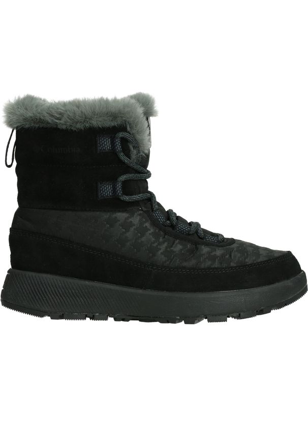 columbia - Buty turystyczne zimowe damskie Columbia Slopeside Peak Luxe. Kolor: czarny. Sezon: zima. Styl: sportowy