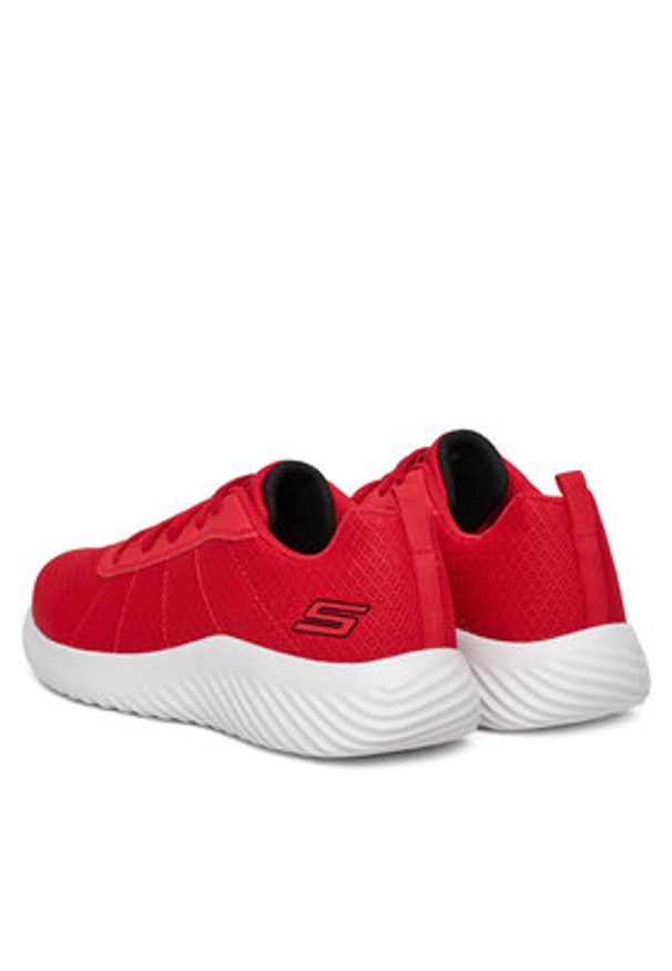 skechers - Skechers Sneakersy BOUNDER 403745L Czerwony. Kolor: czerwony. Materiał: materiał