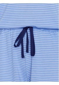 Lauren Ralph Lauren Piżama ILN72240 Niebieski Regular Fit. Kolor: niebieski. Materiał: syntetyk, wiskoza #3