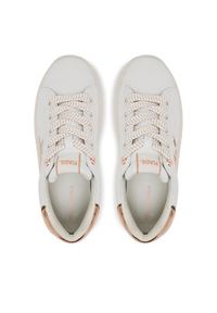 Karl Lagerfeld - KARL LAGERFELD Sneakersy KL67518A Biały. Kolor: biały. Materiał: skóra #3