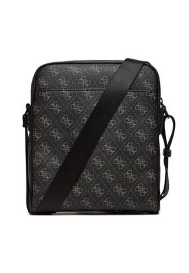 Guess Saszetka HMMILO P4260 Czarny. Kolor: czarny. Materiał: skóra