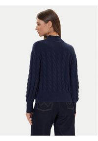 Guess Golf W5BR30 Z1192 Granatowy Relaxed Fit. Typ kołnierza: golf. Kolor: niebieski. Materiał: syntetyk #3