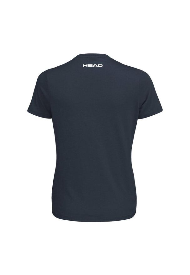 Head - T-shirt damski Club Lucy. Kolor: niebieski. Materiał: poliester, bawełna, jersey, materiał