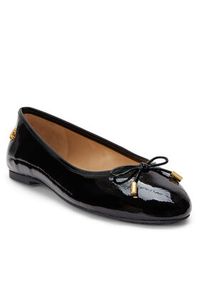 Lauren Ralph Lauren - LAUREN RALPH LAUREN Baleriny 802956765001 Czarny. Kolor: czarny. Materiał: lakier, skóra #4