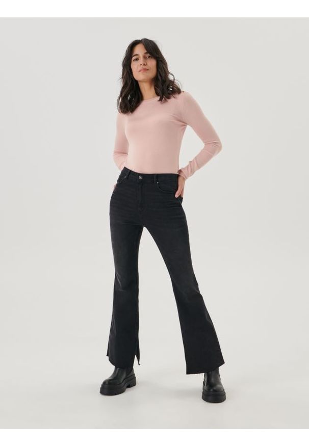 Sinsay - Sweter z ozdobnymi guzikami - różowy. Kolor: różowy