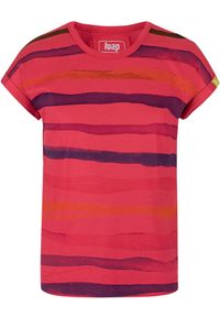 Lowa - Dziecięce t-shirt AJSI 128 - Miękka bawełna i radosny nadruk. Kolor: wielokolorowy. Materiał: poliester. Wzór: nadruk. Sport: piłka nożna
