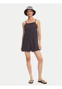 Roxy Kombinezon Lavender Haze ERJWO03014 Czarny Regular Fit. Kolor: czarny. Materiał: bawełna