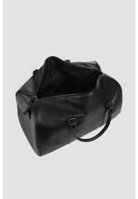 Valentino by Mario Valentino - VALENTINO Czarna torba podróżna z ekoskóry Horizon. Kolor: czarny. Materiał: skóra ekologiczna #8