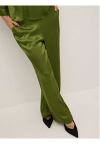 Karen by Simonsen Spodnie materiałowe Keanekb 10104617 Zielony Classic Fit. Kolor: zielony. Materiał: wiskoza #4