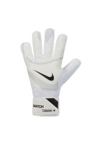 Nike - Rękawice Bramkarskie Dla Dzieci/dzieci. Kolor: biały. Sport: piłka nożna