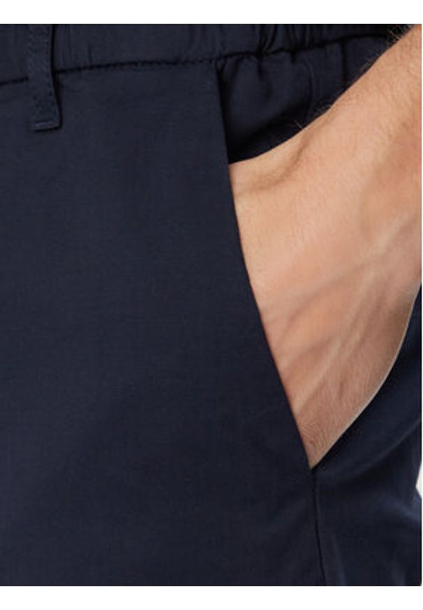 Jack & Jones Szorty materiałowe Jaiden Rocco 12292831 Granatowy Regular Fit. Kolor: niebieski. Materiał: bawełna