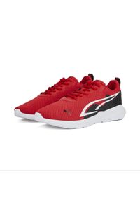 Buty treningowe męskie Puma Allday Active. Kolor: biały, czarny, czerwony, wielokolorowy. Materiał: guma, syntetyk, tkanina, materiał. Sport: turystyka piesza