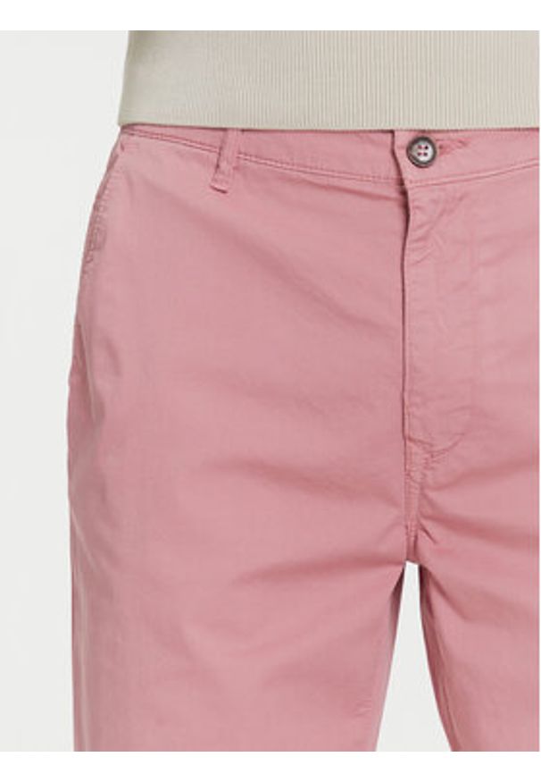 Baldessarini Szorty materiałowe B1 16939.2402 Różowy Slim Fit. Kolor: różowy. Materiał: bawełna