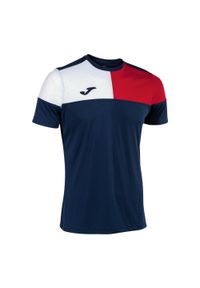 Koszulka dla dzieci Joma Crew V. Kolor: czerwony, biały, niebieski, wielokolorowy. Sport: piłka nożna #1