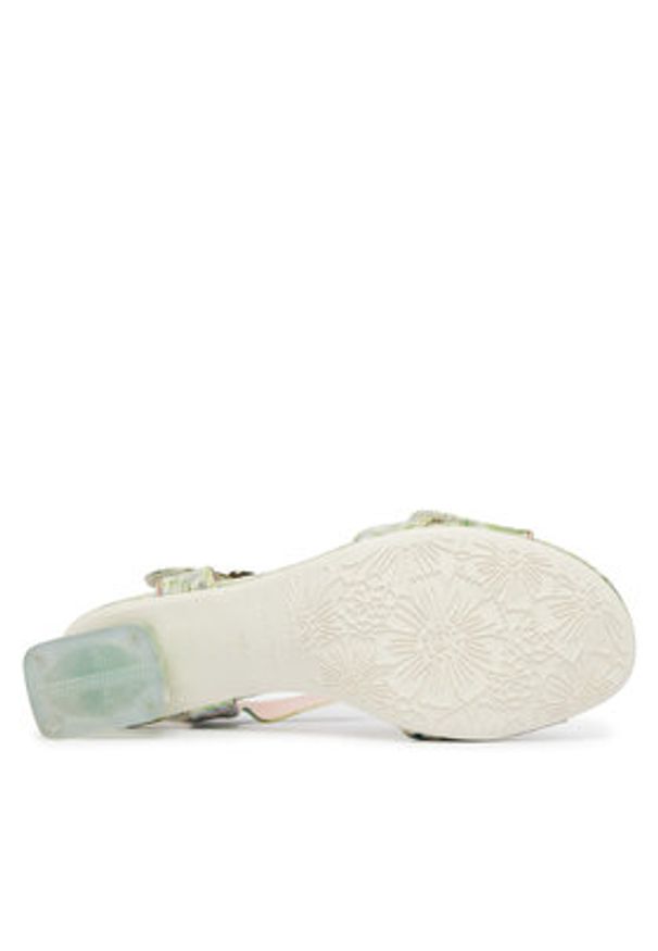 Laura Vita Sandały Framboiseo 16 Kolorowy. Materiał: skóra. Wzór: kolorowy