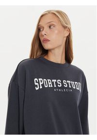 Athlecia Bluza Giannis W Crew Neck EA243363 Niebieski Regular Fit. Kolor: niebieski. Materiał: bawełna