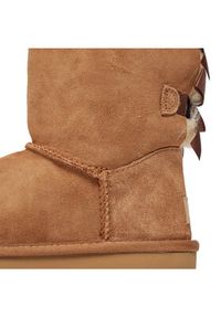 Ugg Śniegowce W Bailey Bow II 1016225 Brązowy. Kolor: brązowy. Materiał: skóra