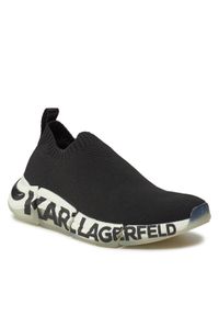Karl Lagerfeld - KARL LAGERFELD Sneakersy KL63213 Czarny. Kolor: czarny. Materiał: materiał #1