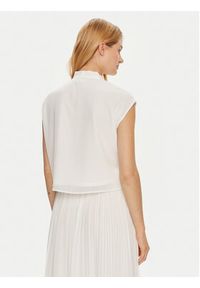 Vila Bluzka Yasmin 14102200 Biały Regular Fit. Kolor: biały. Materiał: syntetyk #4