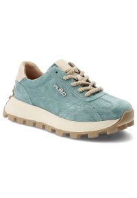 Zielone Sneakersy Filippo Modne Stylowe Obuwie Damskie. Kolor: zielony #8