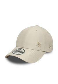 New Era - Czapka baseballowa New York Yankees Tonal Flawless 9forty. Kolor: wielokolorowy, biały, beżowy. Styl: casual #1