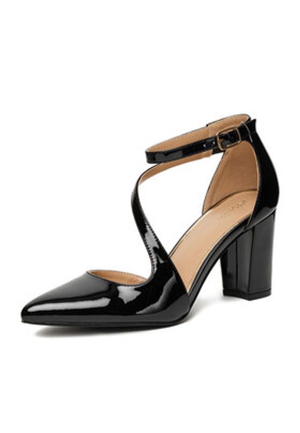 DeeZee Czółenka CEO-CD240149-1 Czarny. Kolor: czarny. Materiał: materiał