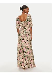 Roxy Sukienka letnia Peaceful Swell Again ERJWD03789 Kolorowy Regular Fit. Materiał: wiskoza. Wzór: kolorowy. Sezon: lato #7