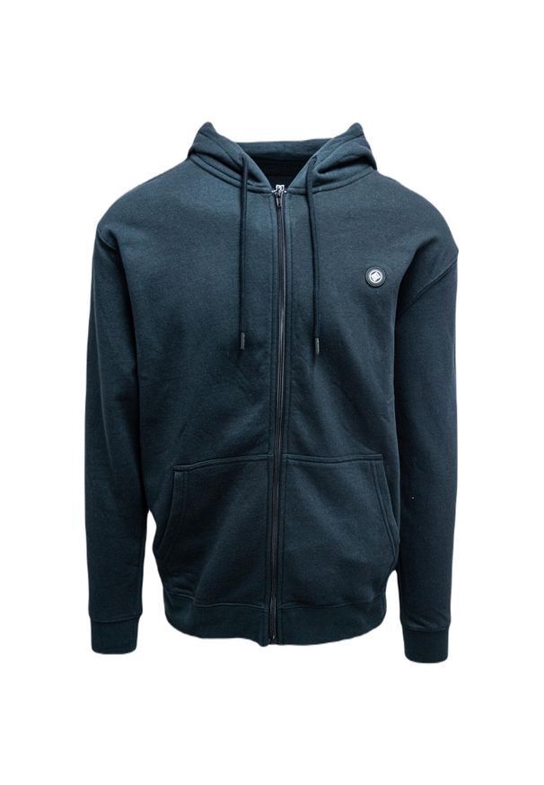 Bluza z kapturem DC Shoes Riot Zip Up, Mężczyźni. Typ kołnierza: kaptur. Kolor: czarny. Materiał: materiał, bawełna