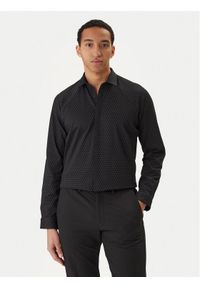 BOSS Koszula Excurse 50554481 Czarny Regular Fit. Kolor: czarny. Materiał: bawełna #1