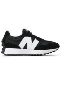 Buty do chodzenia męskie New Balance 327. Zapięcie: sznurówki. Kolor: biały, czarny, wielokolorowy. Materiał: guma, syntetyk, tkanina, materiał. Szerokość cholewki: normalna. Sport: turystyka piesza